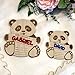 Custom Panda Bear Baby Announcement Sign, Personalized Baby Name Sign, Wood Birth Stat, Baby Sign for Hospital, Photography Photo Prop, Shower Gift, Bear Nursery Sign