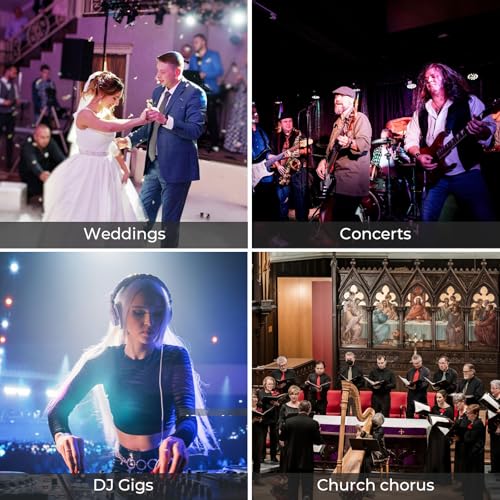 SINWE P16 Dual-Stereo Wireless XLR System - 24bit/48kHz XLR Bluetooth Receiver with 160ft Range & 15H Battery for Speakers, Audio Mixer, PA Systems, DJ Systems