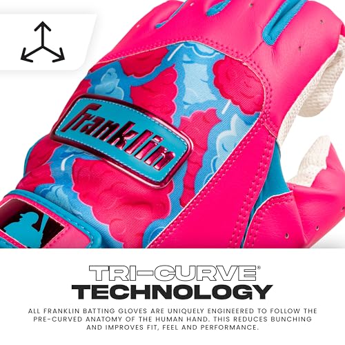Image of Franklin Adult MLB Digitek Batting Gloves