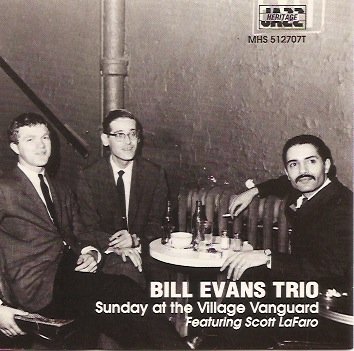 BILL EVANS TRIO SCOTT LA FARO THE BILL EVANS TRI - Sunday At The Village Vanguard - CD