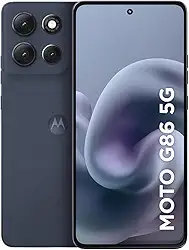 Smartphone Motorola Moto g86 5G - 256GB 24GB (8GB RAM+16GB Ram Boost) Tela 1.5K pOLED, 50MP Sony camera OIS Moto AI, videos em 4K, IP68 + IP69 - Grafite