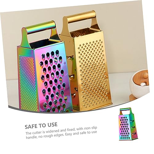 Rallador manual para verduras y queso multicolor portátil miniatura 5