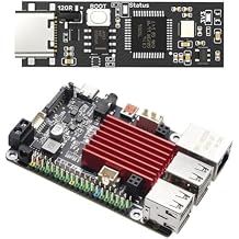 BTT PI V1.2 Board 64 Bit Quad Core Cortex-A53 ARM VS PI4B+CB1 Upgrade - Compatible with Orange PIBTT PI with Adapter