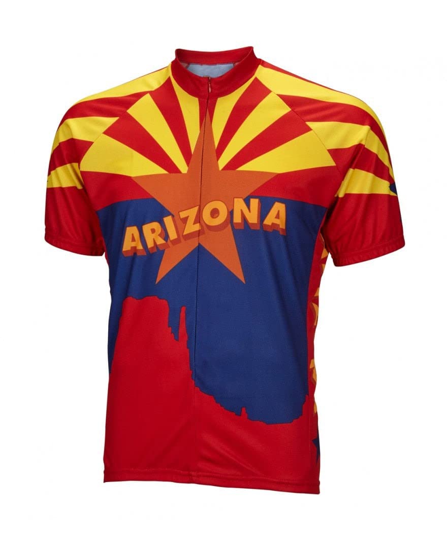 Braetan  Team Arizona Bold Men's Short Sleeve Cycling Jersey