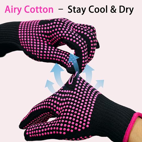 ANGENIL Profesional Mat de Silicona Resistente al Calor con Guantes miniatura 7