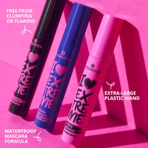 essence mascara I LOVE EXTREME volume mascara waterproof - longue - 12 ml