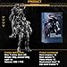 OVONNI 7 Inch War Machine MK1 Action Figure,Exquisite Painting Collectible Figure with Lots of Accessories (1/10 Scale)