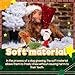 ALL FOR PAWS Weihnachts-Hundespielzeug - Festliche Plüschspielzeuge,Ideal für Apportierspiele und als interaktives kleine, mittlere und große Hunde. (Holiday Toys)