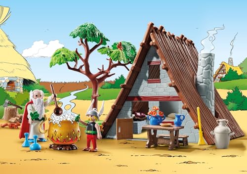 Miniatura 2 de Playmobil Astérix 71828 Hutte d Astérix avec Panoramix