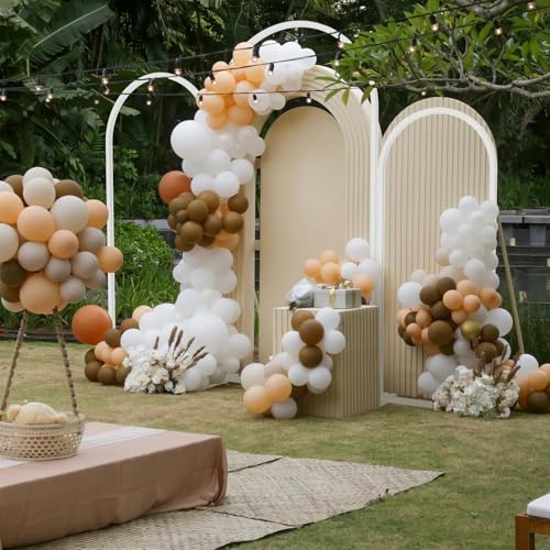 Support de jardin stable en métal pour arche de mariage et ballons