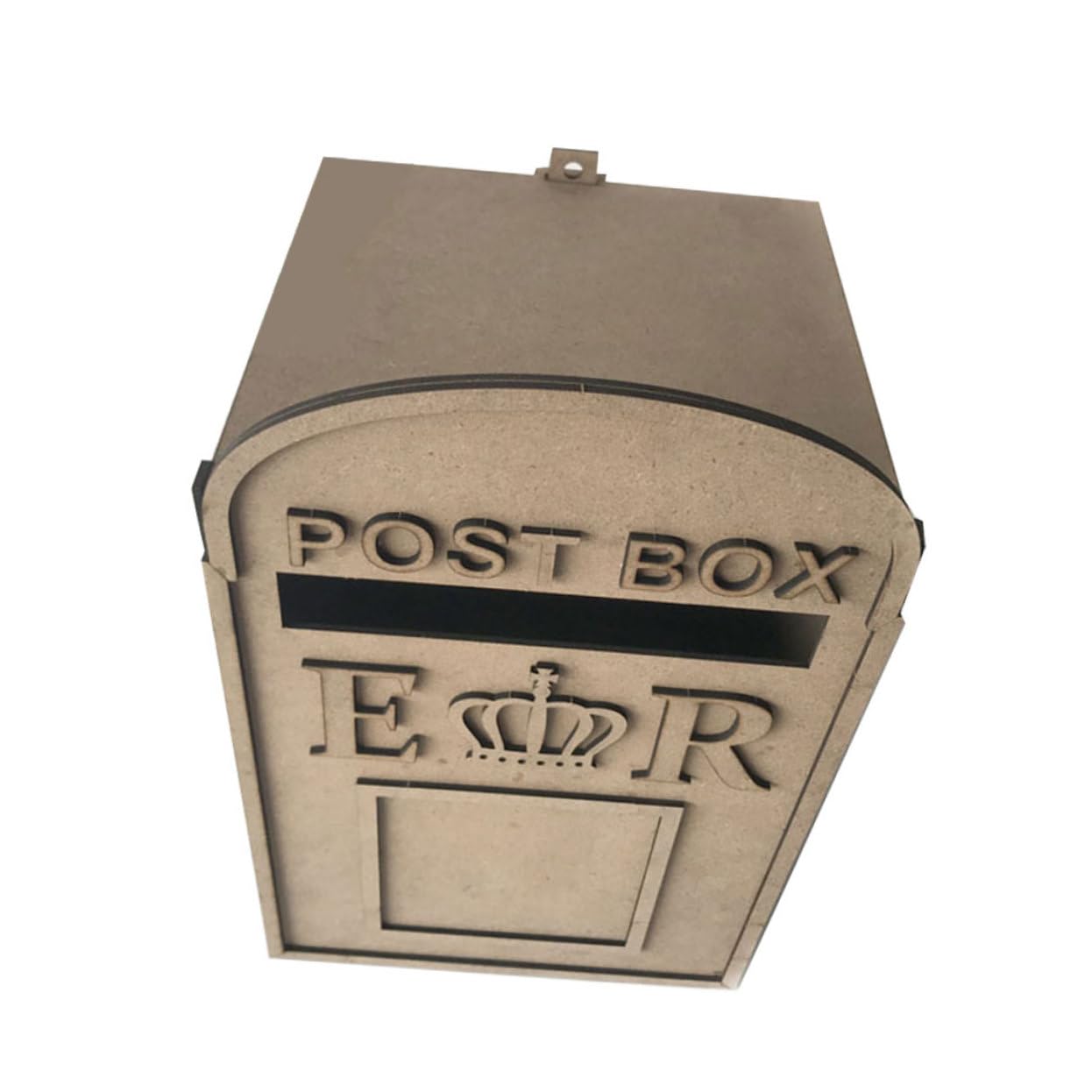 Gadpiparty Scatola Regalo Matrimonio in Legno DIY con Chiusura a Lucchetto | Colore Khaki, per Raccolta Biglietti Durante Matrimoni e Feste Gioiose, Design Originale
