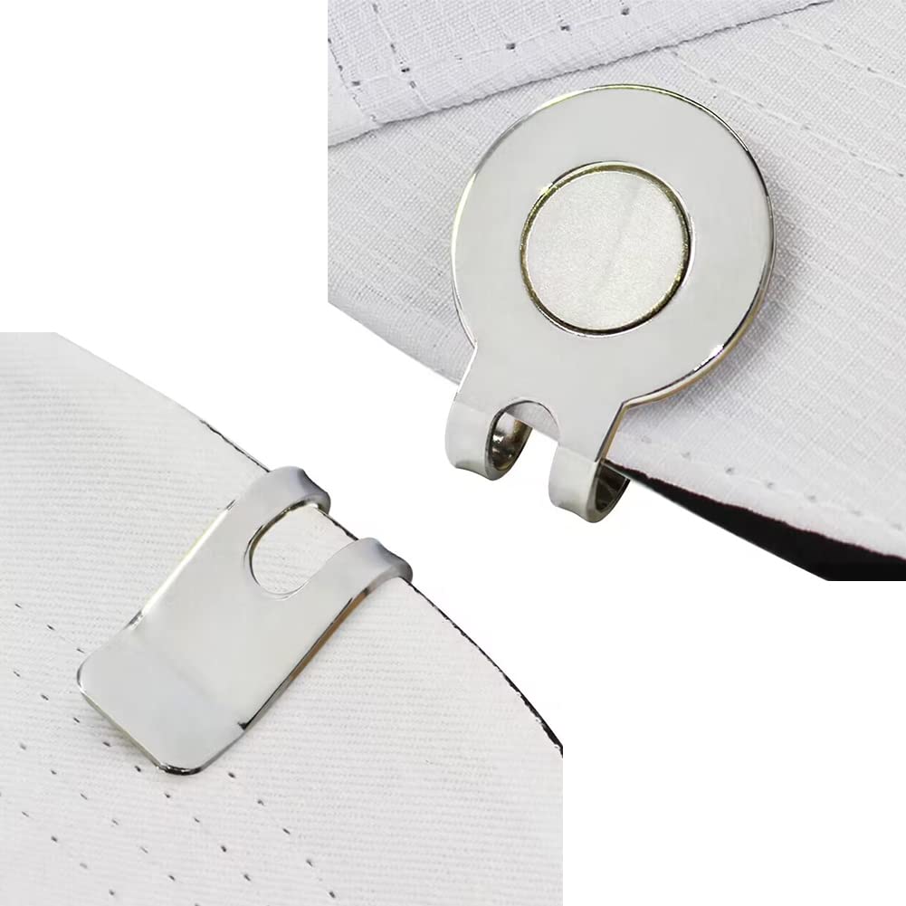 Marcatori per Palline da Golf Clip per Cappello Magnetica Forte Magnete