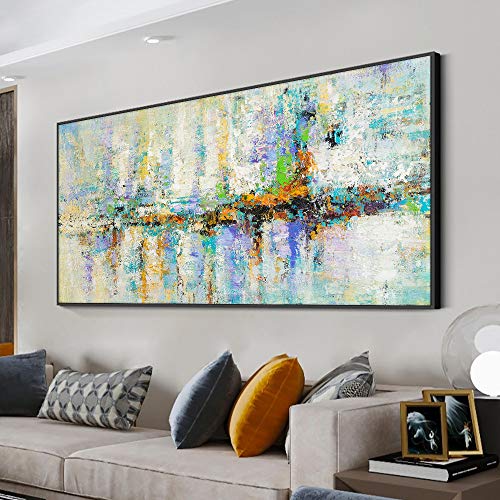 Peinture abstraite moderne faite à la main pour un intérieur inspirant