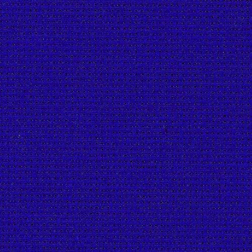 ORTCI Zweigart Navy Blue (589) 14 Count Fat Quarter Aida Measuring 55cm x 50cm (21 x 19 Inches)