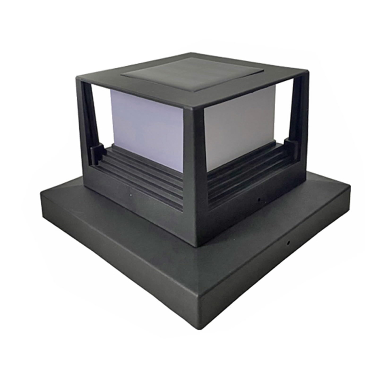 TRDEWR Solar Column Light LED Outdoor Lighting Fence Gate Pillar Garden Courtyard Lamp Powered Post for Efficiently Utilize Sunlight