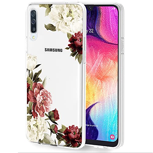 Coque transparente pour Galaxy A50 antichoc souple et résistante aux rayures