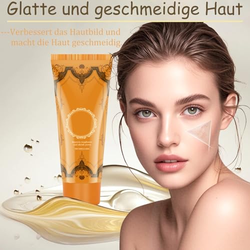 Peel Off Maske Gesicht, Peeling Masken für Peeling Gesicht, Face Mask with Hyaluronic, Overnight Mask für Gesichtsreinigung, Gesichtsmaske für Poren Verkleinern, Maske für Strahlende Gesichts – Bild 3
