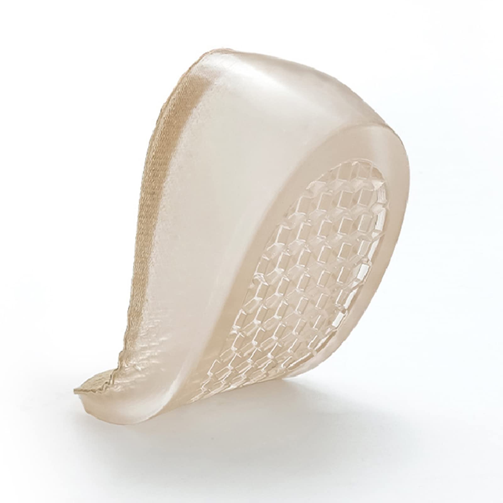 HONPOLOHONPOLO Shoe Insoles Height Increase Shoe Inserts, Inner Heightening Insole Silicone Socks Inner Invisible Heightening Pad Foot Pad Heel Pad Half Pad Anti-Wear Shock Absorption (women, 1.5cm)