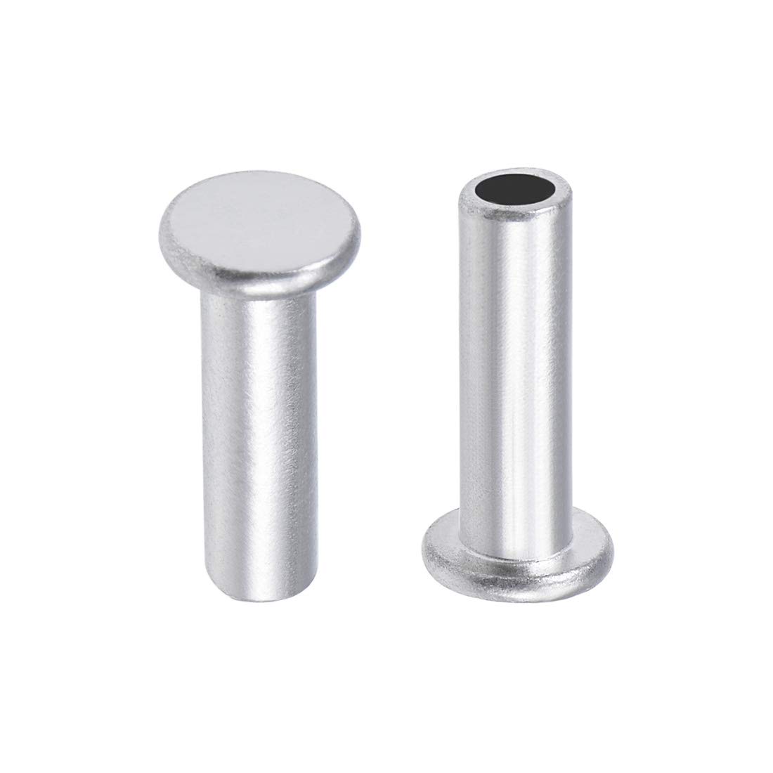 Aluminum Rivets - 100 Pack 6mm x 10mm -4