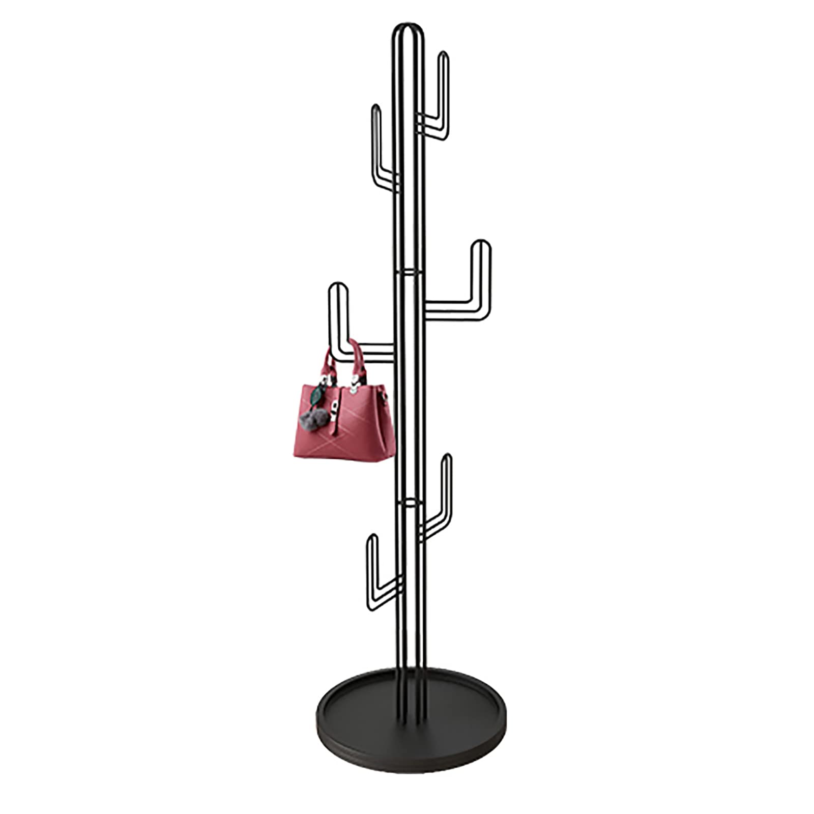 Amazon.de: WYWL Kaktus Garderobenstnder - Premium Metall Bodenstnder fr  Kleidung, Hte, Taschen - Modernes stilvolles Design fr Flur, ...