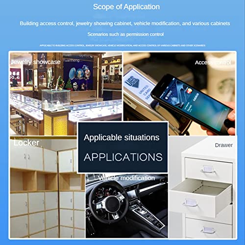 CosyCaya NFC-Steuerplatine für Mobiltelefon, IC-Karte, Relaismodul, DIY-Controller, Zugangskontrollkarte, 13,56 MHz, IC+NFC