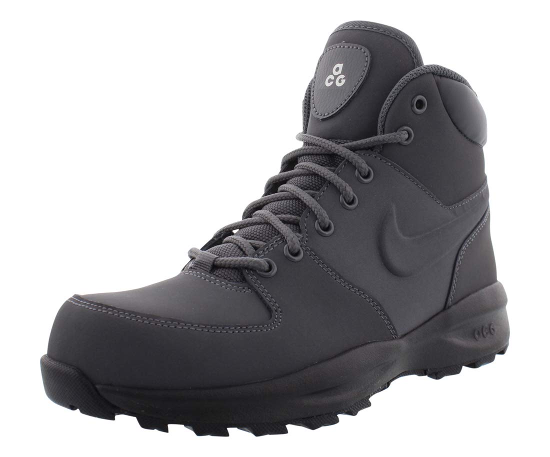 Nike Manoa LTH Dark Grey/Dark Grey-Black-Sail (GS) (5 M US Big Kid)