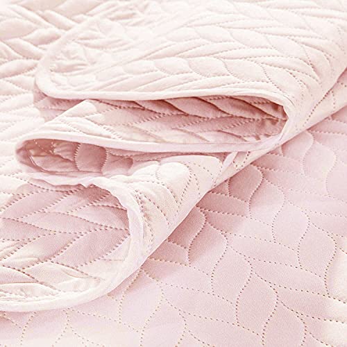 PHP Luxury Bedspread Super King Size Pink - Stylish Matt Finish Lightweight Reversible Embossed Pattern Bedspread Bedding Sets - 3 Piece Blanket Throw Bed Spread 250 X 270 cm + 2 Pillow Shams - Cosy Home Interiors PHP Luxury Bedspread Super King Size Pink - Stylish Matt Finish Lightweight Reversible Embossed Pattern Bedspread Bedding Sets - 3 Piece Blanket Throw Bed Spread 250 X 270 cm + 2 Pillow Shams - Image 4