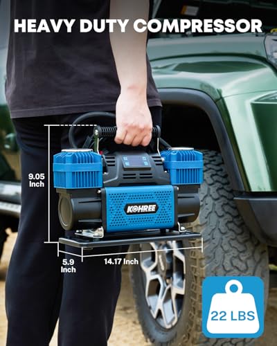 Kohree Dual Cylinder Air Compressor