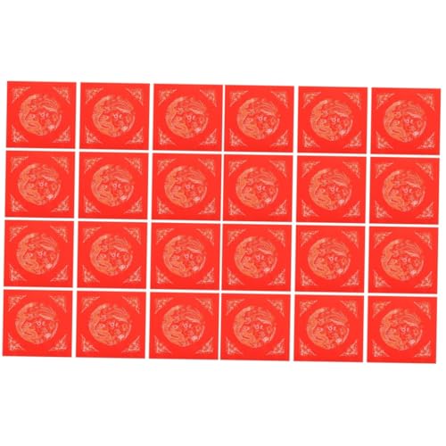 Kit en papier rouge NUOBESTY de 40 pièces pour embellir un mur vide