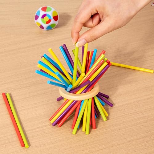 Juego de matemáticas con palitos para mejorar la atención infantil 7