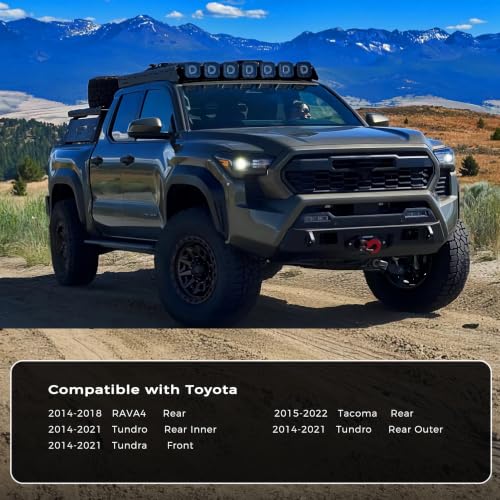 Image of Parking Assist Sensor 6-Pin Replacement for Toyota RAV4 Tacoma Tundra | Robust weather-resistant ABS housing for reliable outdoor parking detection.