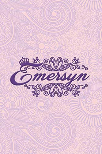 Emers- i'm Emer, nootbook: Ruled 6x9 - 100 pages Ruled writing journal lined. diary. notebook 