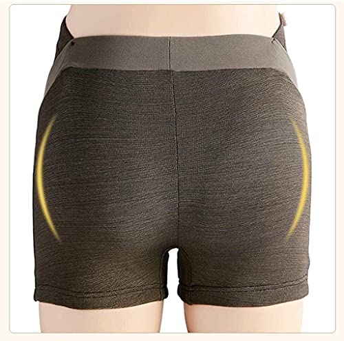 Nansong Woman Maternity Panties, Silver Fiber Anti-Radiation Protection Shield Shorts, Soft Breathable, Full Coverage Underwear (Color : Gray, Size : Medium) (Color : Gray, Size : Medium) #TOP6