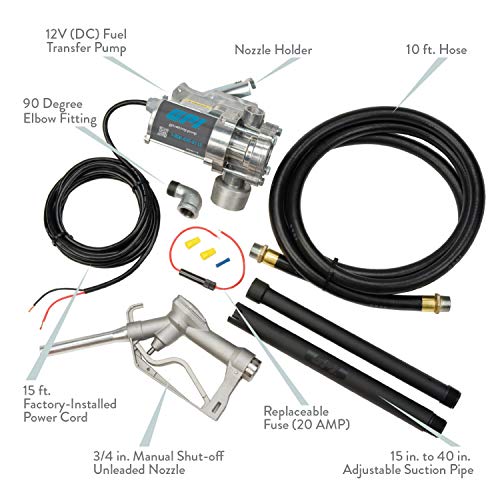 GPI - EZ-8 12v Fuel Transfer Pump GPI - EZ-8 12v Fuel Transfer Pump