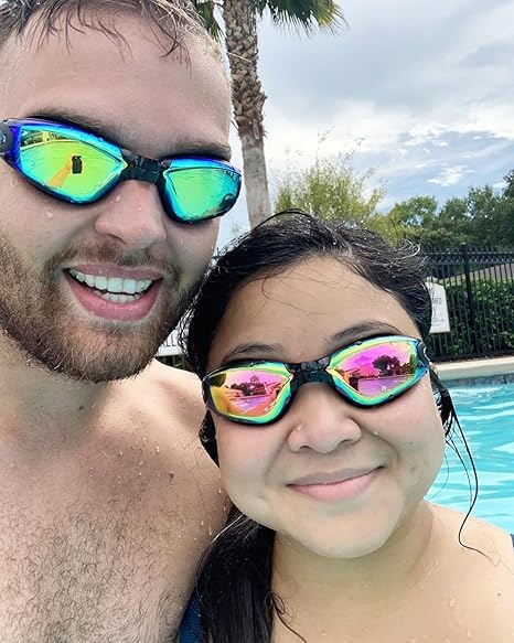 50% Off Aegend 2-Pack Anti-Fog Swim Goggles