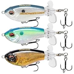 TRUSCEND Angelköder Kunstköder Fische Topwater Köder Angeln Set Hecht Zander Forellen Köder Swimbait Wobbler Langsam Sinkend Süßwasser Salzwasser Angelset Angeln Geschenk