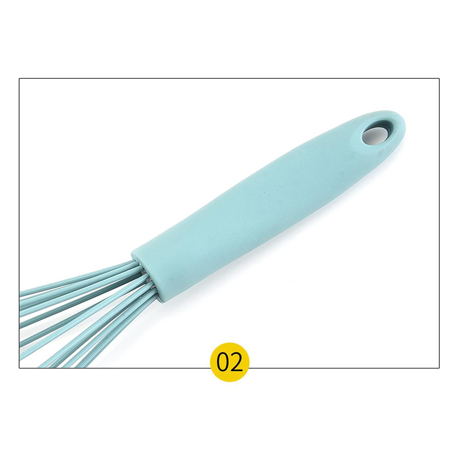10 Inch Siliconen Garde Niet Stick Ballon Eiklopper Melkschuimer 10 Inch Siliconen Garde Niet Stick Ballon Eiklopper Melkschuimer