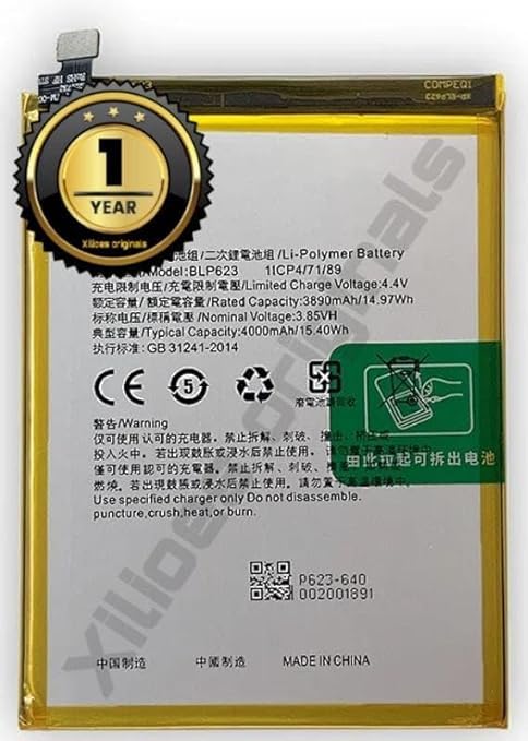 Image of BLP623 Battery for Oppo R9s Plus F3 Battery with 1 Year Warranty**** (R49)