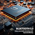 TOZO E2 Wireless Earbuds 10mm Drivers with Powerful Bass, App Customize 32 EQs, with 2 Mics AI Call Noise Cancellation, 30H Playtime, Bluetooth 5.3 Ear Buds, Comfort Fit in-Ear Headphones - Image 5