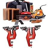 RaceWax Digital Elite Ski Snowboard Wax Tuning Kit with Snowboard Vise - (ZB-5846)