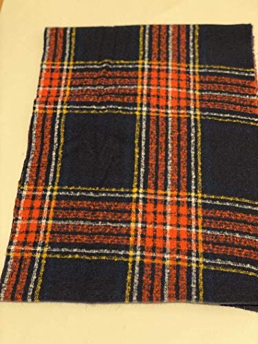 Personalized - Monogrammed - Embroidered - Oversized Flannel Plaid - Winter Scarf - Gift for Him Her4