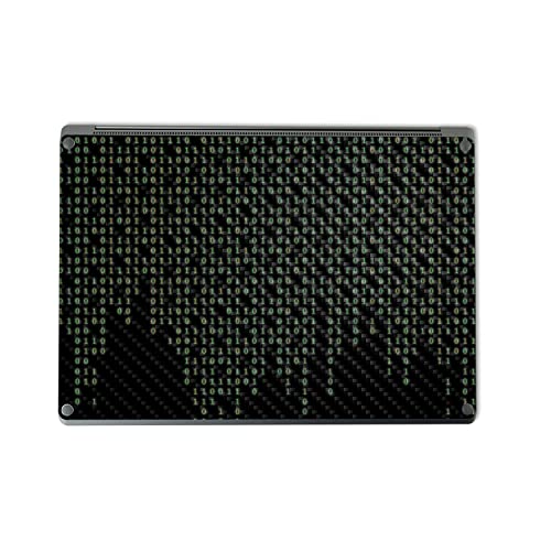 Image of MightySkins Carbon Fiber Skin Compatible with Microsoft Surface Laptop 5 15 inch Full Wrap Kit - Red Pill | Protective, Durable Textured Carbon Fiber Finish | Easy to Apply | Made in The USA