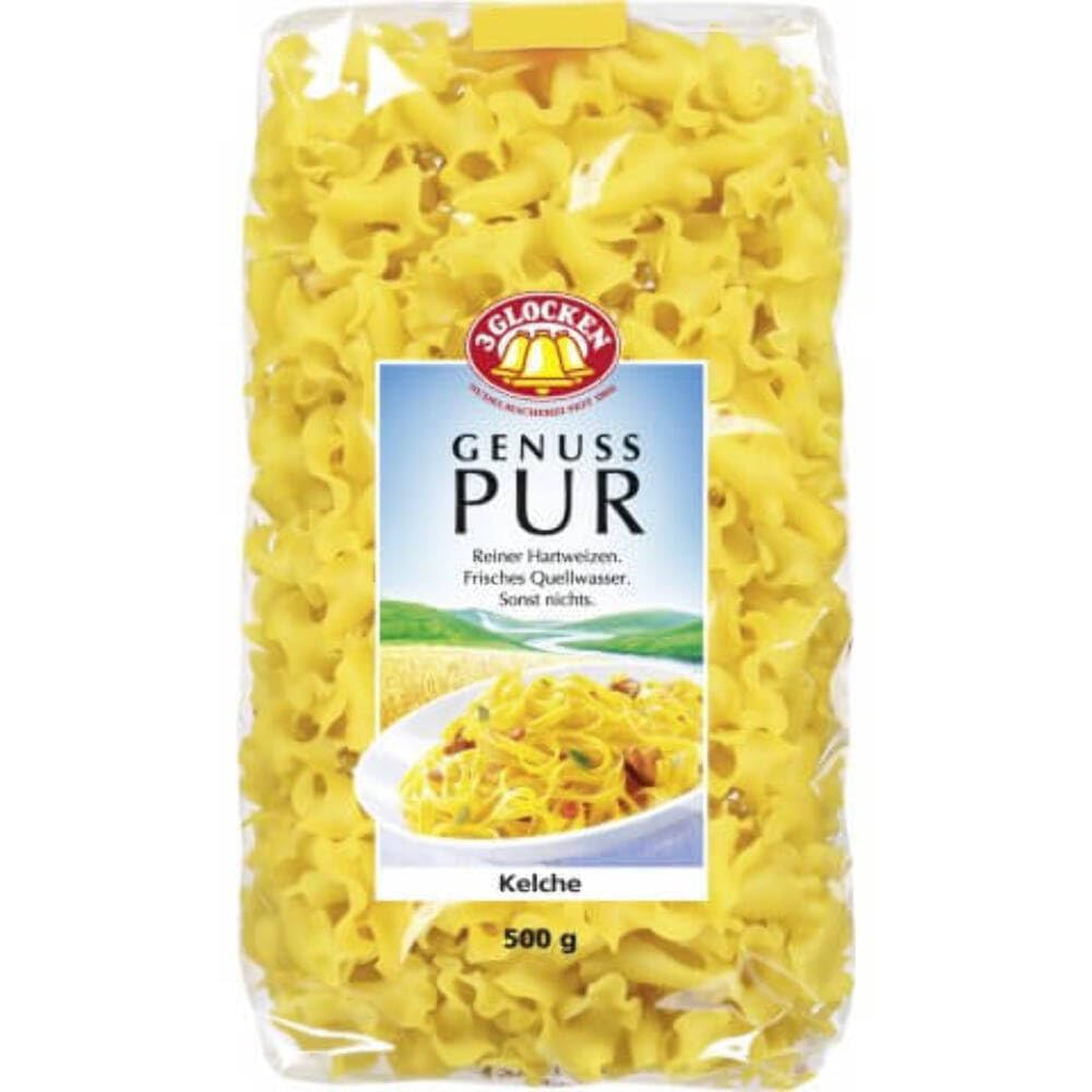 3 Glocken Chalice Noodles Made with Pure Durum Wheat and Spring Water 500g
