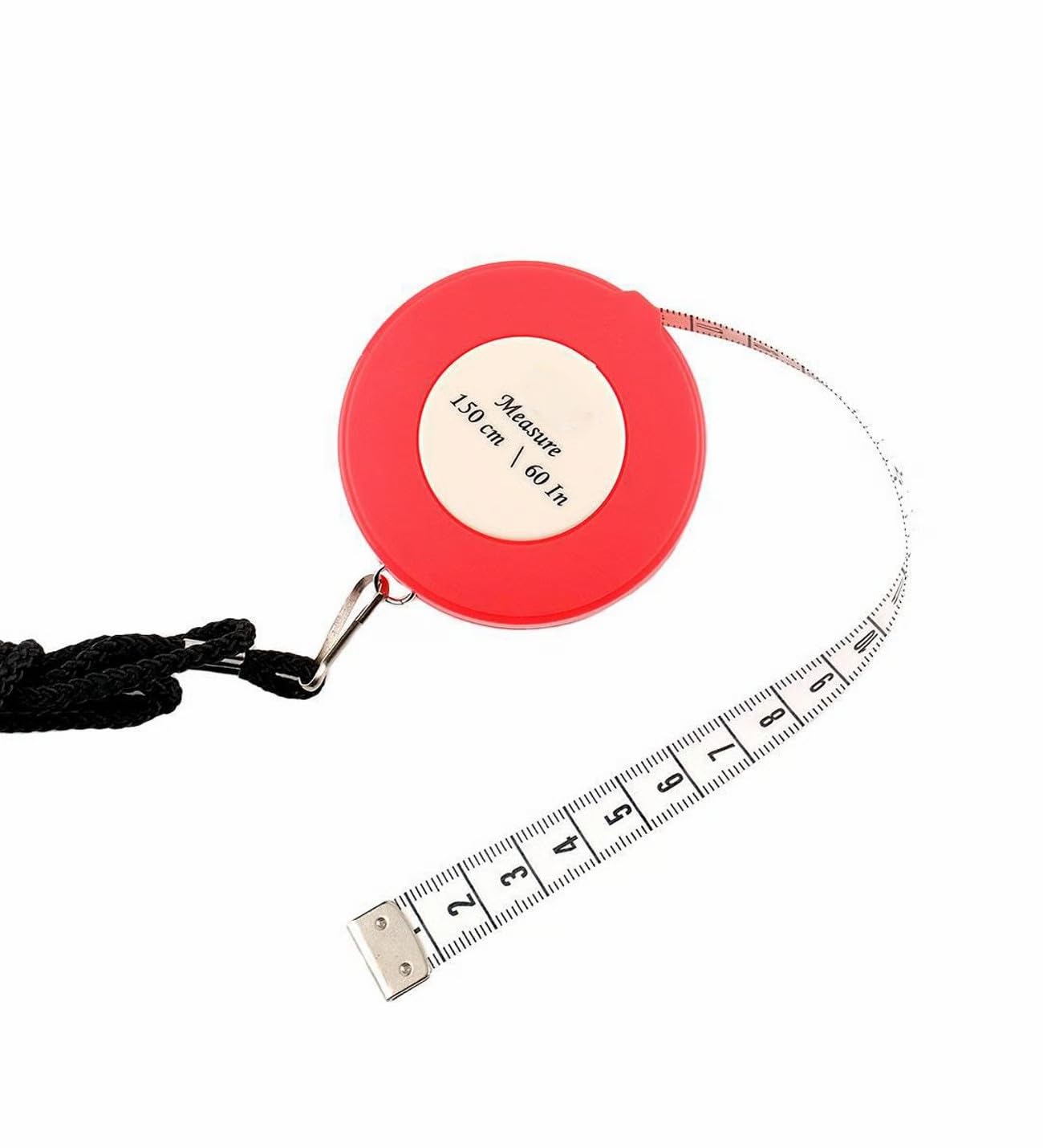Orret Home 150 cm Teleskopik Geri Sarılabilir Mezura, Vücut Ölçü Mezurası, Terzi Metresi, Kıyafet Ölçü Metresi, Otomatik Sarılan Ölçüm Metresi (1 Adet Asorti Renk)