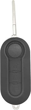 New FLIP Car Key Fob Replacement for 2010-2017 Fiat 500 2014-2018 Fiat 500L Remote 433 Mhz FCCIDLTQFI2AM433TX;By Auto Key Max 1