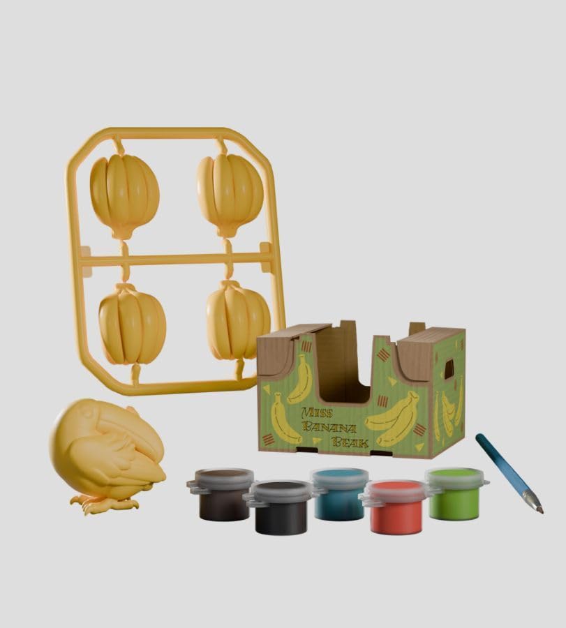 Kaleidos - Caja de frutas Stowaways DIY Craft Kit Caja ciega 6ct CDU