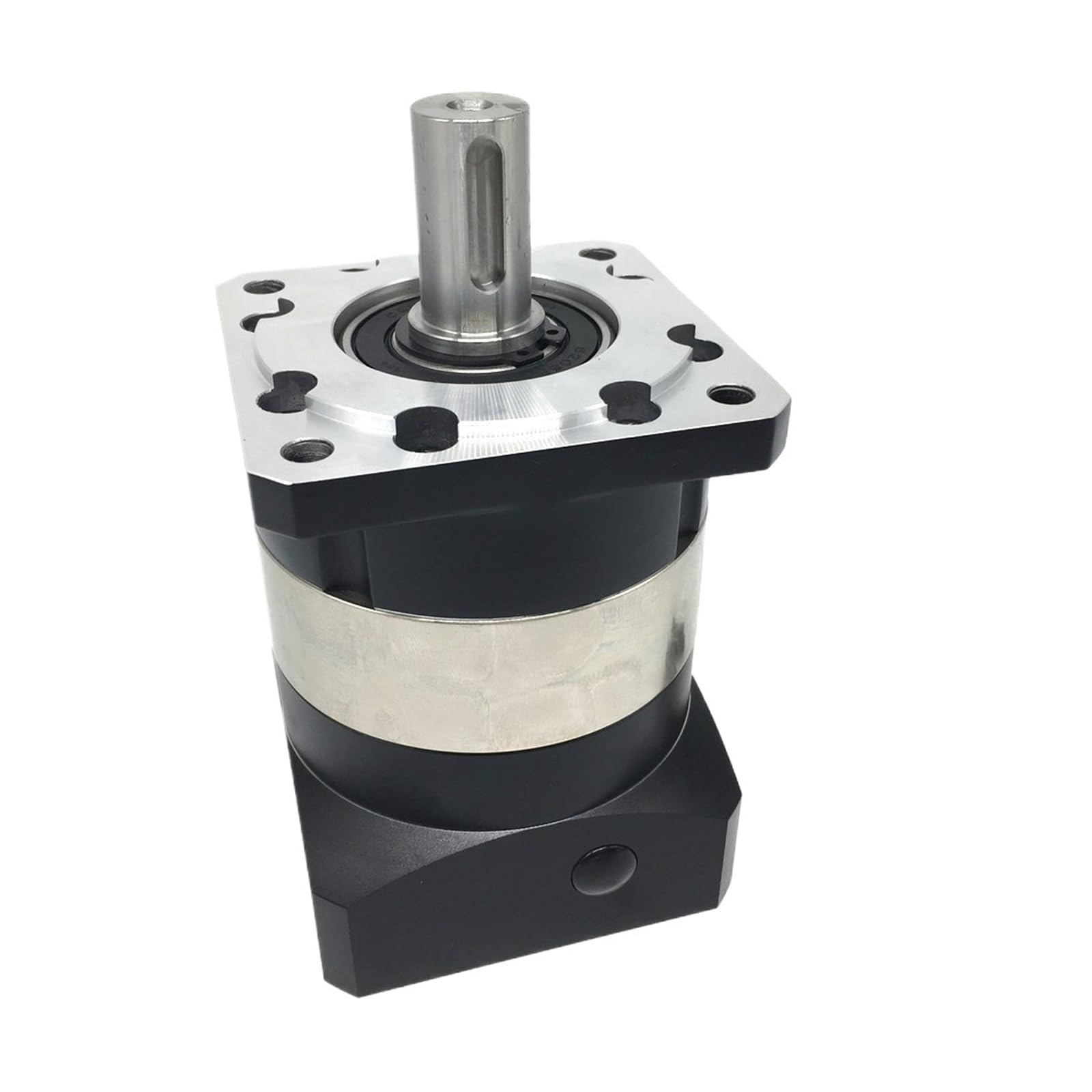 MUYTQAERG Planetary Gearbox Ratio3-100:1 7Arc Minutes 19 24mm Input Reducer for Nema42 110mm Nema52 130mm Stepper Motor Robot(Ratio 10,24mm input)