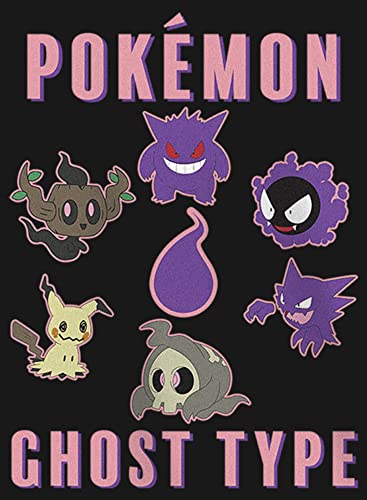 Pokemon Pkmn Team Ghost Group Girls Short Sleeve Tee Shirt2
