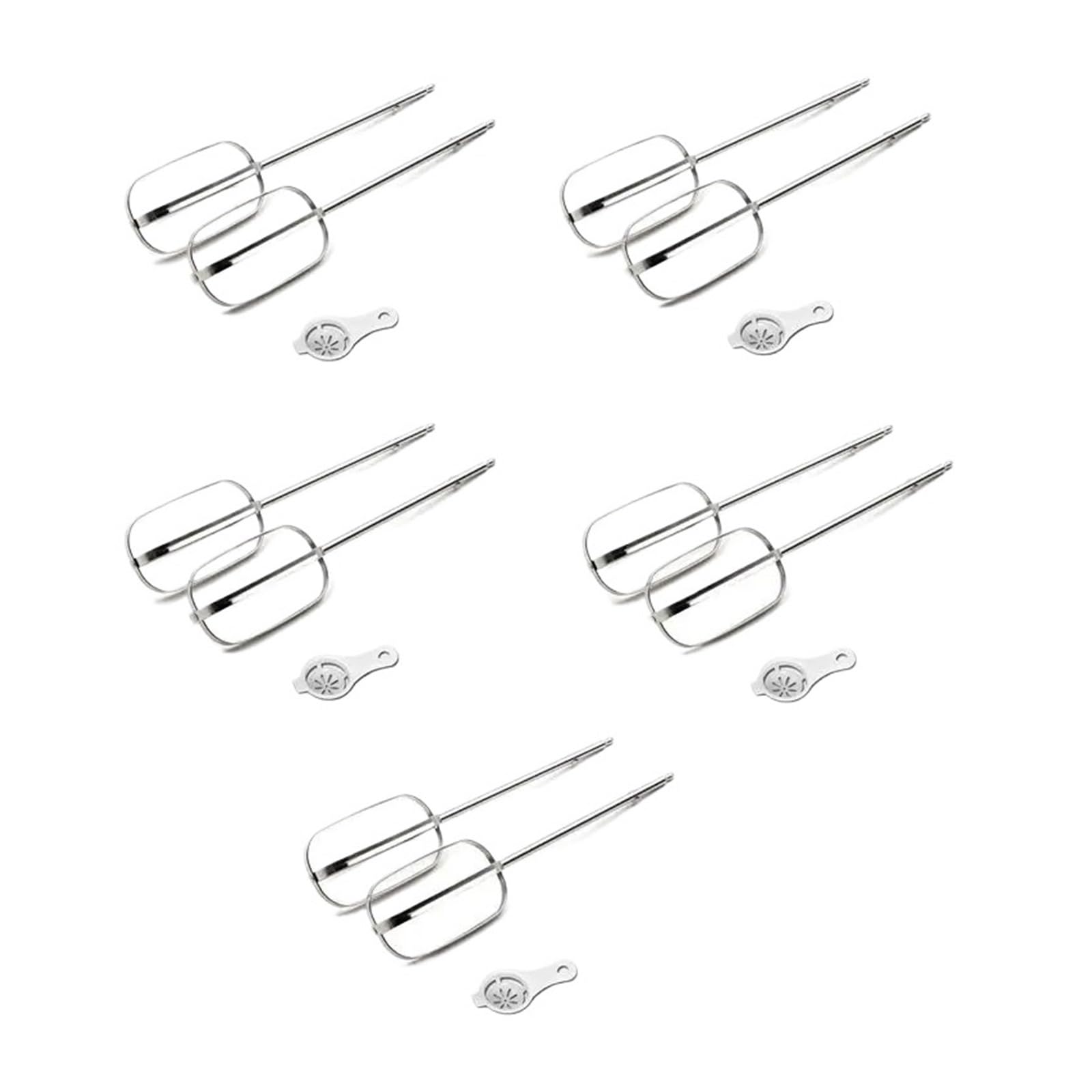 Genérico Batidor/batidor de Huevos 10X, Compatible con Kenwood