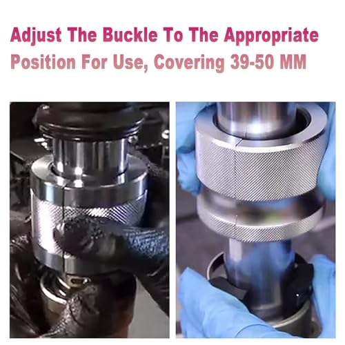 Image of Motorcycle Adjustable 39-50mm Fork Seal Driver Tool,Fork Seal Driver Oil Seal Installation Tool Set for Motorcycle Bike with Storage Box Design (with Plastic Box)